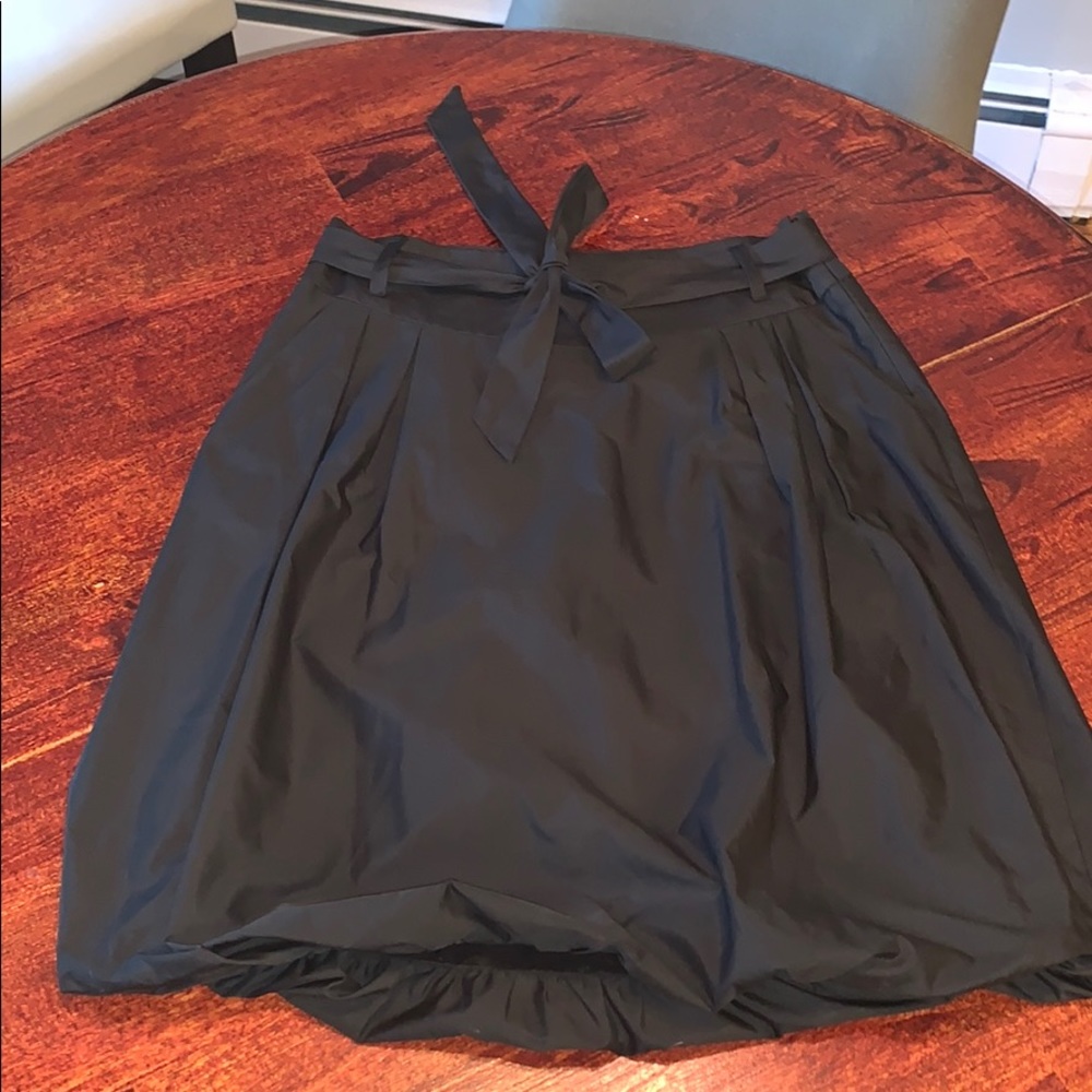 Black knee length skirt, formal wear